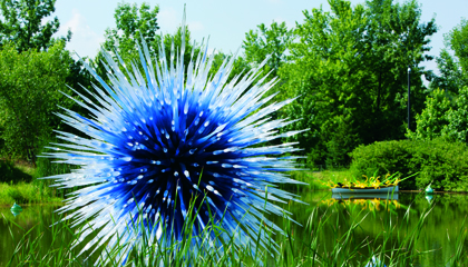 Blue Moon by Dale Chihuly