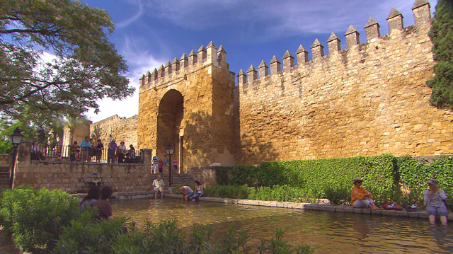 A castle in Córdoba, Spain.