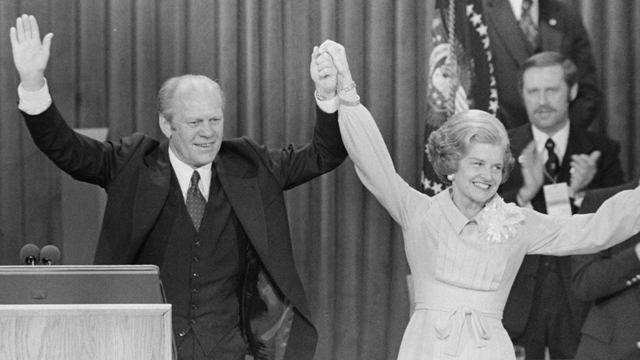 President Gerald Ford and First Lady Betty Ford