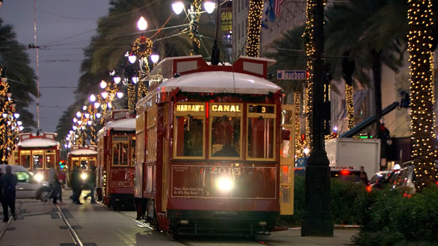 A festive holiday special showcasing the music, sights and cuisine of New Orleans.