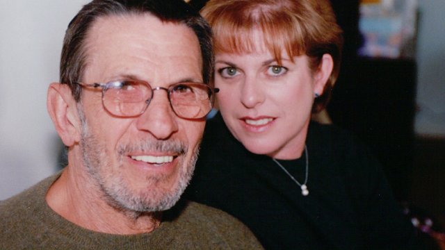 Leonard and his daughter Julie