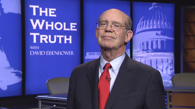 Noted historian, author, professor and host, David Eisenhower