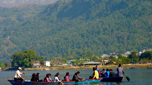 Nepal Lake Peaks