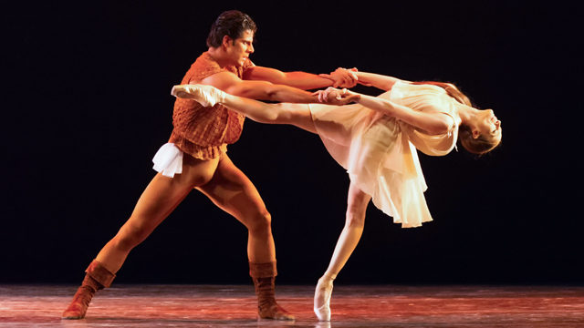 "Othello, Act III Pas de Deux" performed by Julie Kent and Marcelo Gomes of the American Ballet Theatre.