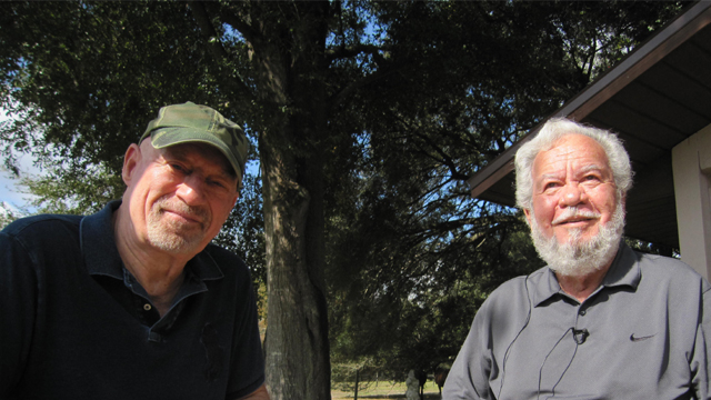 Chuck Woods and the late John Tileston, Sr.