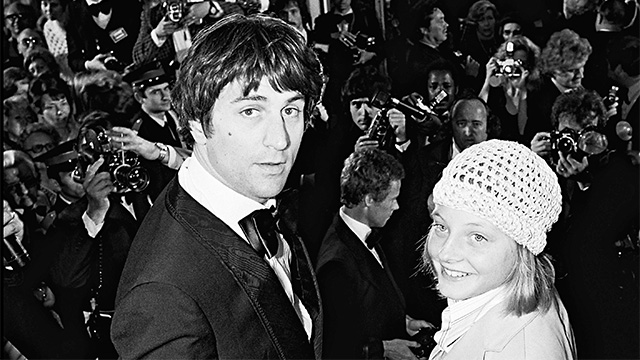 Robert De Niro and Jodie Foster, Cannes 1976