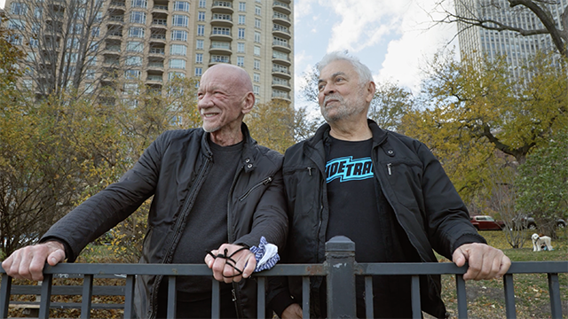 Civil rights leaders Art Johnston and José Pepe Peña